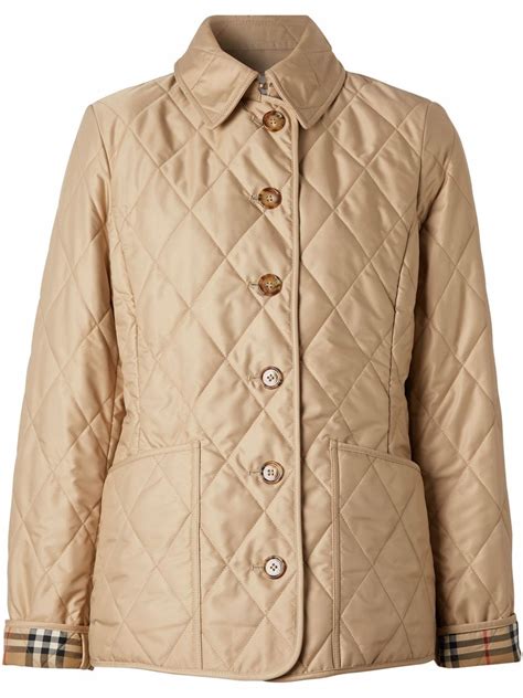 burberry quilted down jacket|burberry quilted jacket sale women.